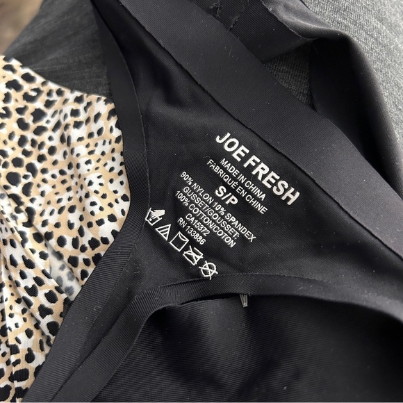 Joe Fresh Black and Leopard Print Panties - Picture 7 of 8
